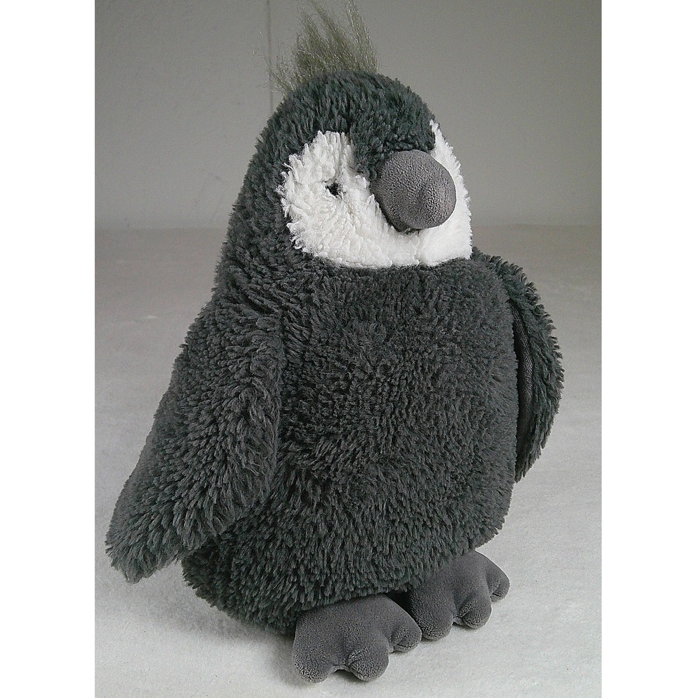 Douglas Cuddle Toy Penguin Plush Stuffed Animal Charcoal Gray 9.5 Inch